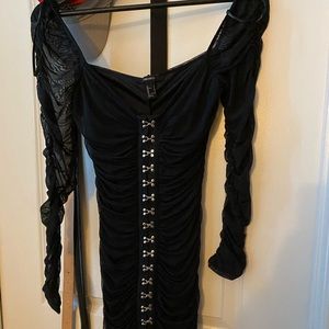 Forever 21 Black Club Dress Size S